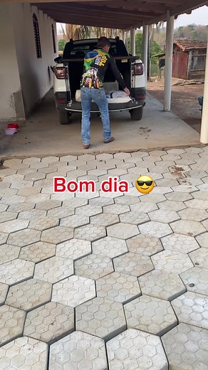 Cattle Care Routine: Man Leads Herd to Water Trough