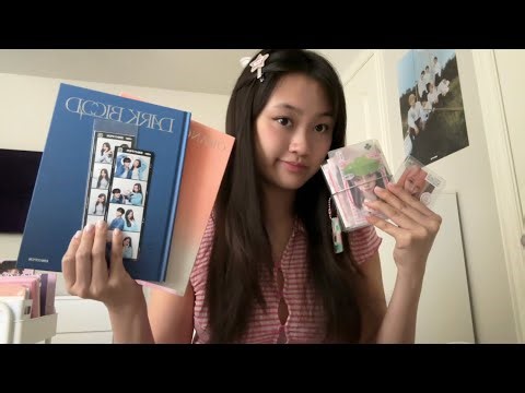 kpop asmr ୨୧ ⋆｡ albums, photocards + talking