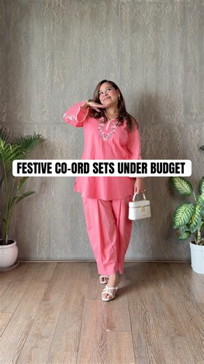 FESTIVE CO-ORD SETS UNDER BUDGET #myntrahaul