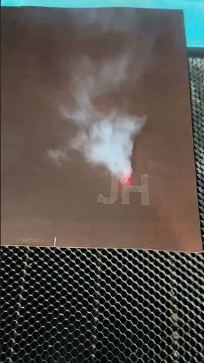 Engraving Initials on Leather | ASMR Laser Monogramming Process