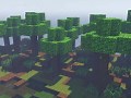 小方块的minecraft c4d制作动画