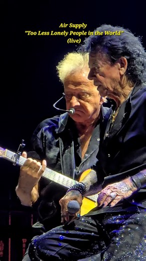 Air Supply: "Two Less Lonely People in the World" live. 50th Anniversary Tour at NJPAC 10/26/2025. #airsupply #live #concert #50th #popsong #tour #NowandForever #anniversary #popmusic #ballad #njpac #easylistening #80s | Erwin Ceniza
