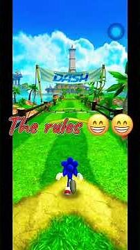 Sonic Dash 🔥let’s play