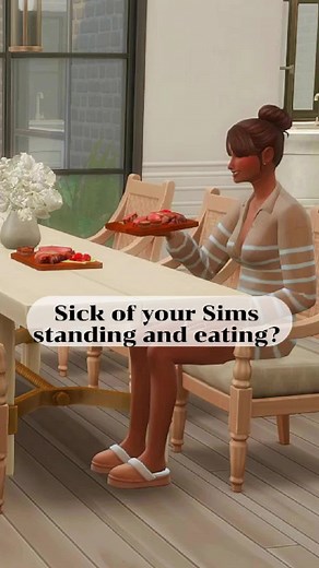 Prefer Tables Mod for Sims 4: Enhance Your Dining Experience
