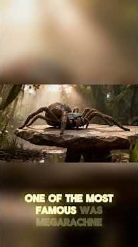 Giant Spiders Once Ruled Earth