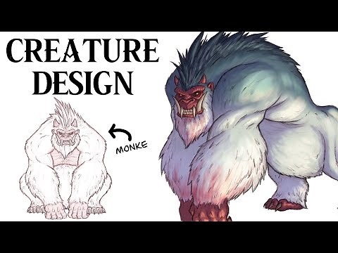 Creature Design - Yetis, Dragon Turtles & More!