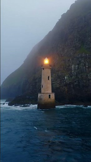Lighthouse Beacon: Guiding Through the Mist