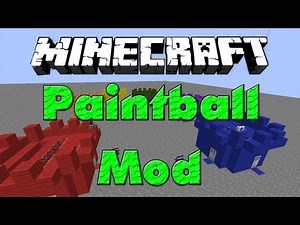 Minecraft Mods #19 - Paintball mod [HD]