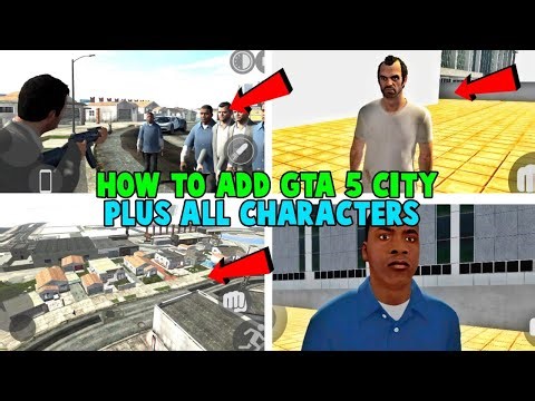 HOW TO ADD GTA 5 CITY PLUS ALL CHARACTERS IN INDIAN BIKE DRIVING 3D 💯🔥🤔