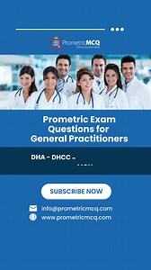 Prometric Exam Questions for General Practitioner Exam of DHA, MOH, DHCC, Haad SCFHS, QCHP, NHRA, OMSB, KMLE, #QCHPExam #PrometricExam #dhalicense #dhaexam #MOHExam #DHCCExam #SCFHSExam #DHAExam #NHRAExam #DHALicense #MedicalExams #PROMETRIC | Prometric Exam Questions - MCQs
