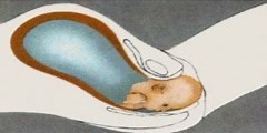 How does child birth occur?