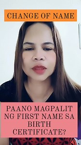 #ChangeofName #FirstName | Attorney Promdi