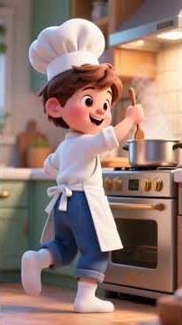 Cooking Song for Kids | Little Chef Kitchen Sing-Along (Toddler & Preschool)