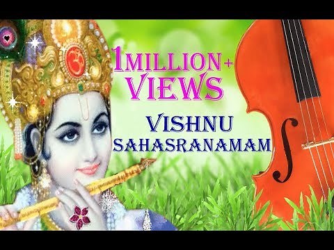 Vishnu Sahasranamam MS Subbulakshmi Version full with Lyrics and Meaning Singer :Sunitha Ramakrishna
