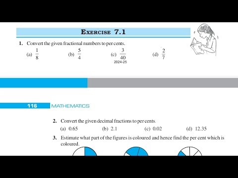 Comparing quantities class 7th || chapter 7 exercise 7.1 (ncert)