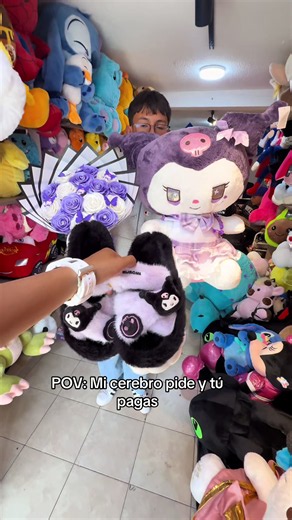 Combo kuromi 🥰 323 796 3584 #parati #fyp #viral #kuromi #peluche