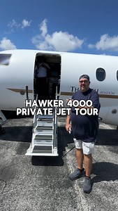156K views · 1.4K reactions | Come inside this $10k/hour Hawker 4000 ✈️ #jetcharter #privatejet #jetset #aviation | Titan Aviation Group LLC | Facebook