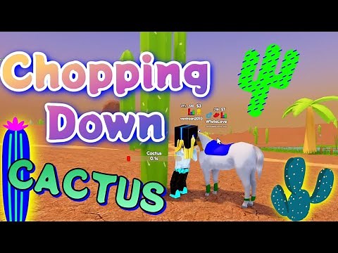 HOW TO GET CACTUS LEAFS | Wild Horse Islands | ROBLOX