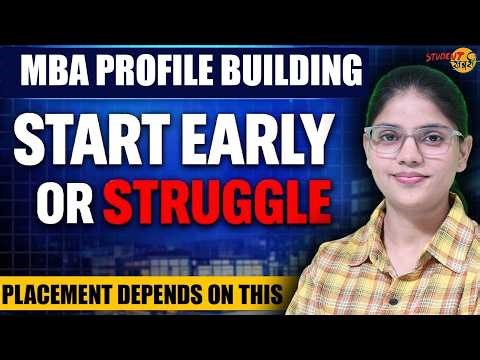 Build a Strong MBA Profile in 2026 🚀 Stand Out for Top B-Schools (Even with Low Scores!)