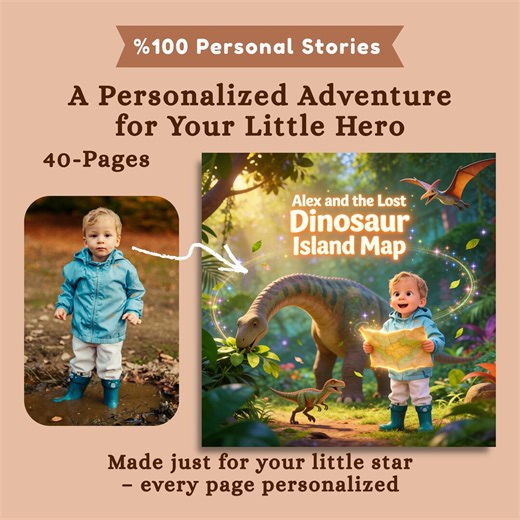 Personalized Kids Story Book From Photo Gift for Toddler Grandchildren Custom Baby Storybook With Name Keepsake - Etsy