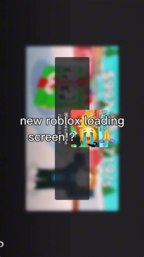 new roblox loading screen!? not fan made/first discovered