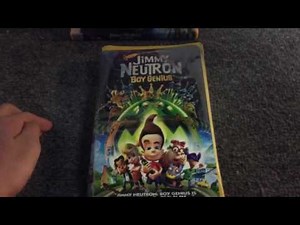 Jimmy Neutron VHS and DVD Collection