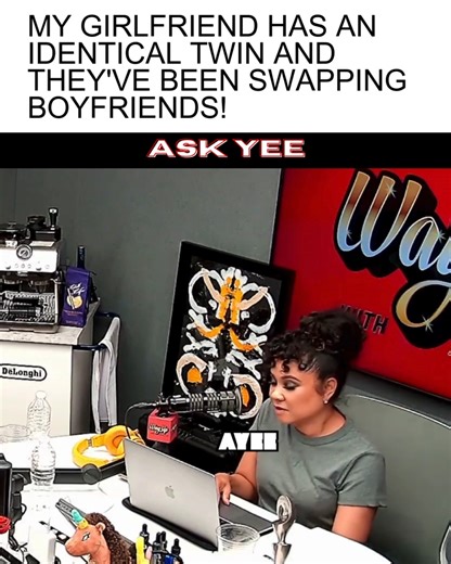 29K views · 235 reactions | #AskYee: Caller says his girlfriend is an identical twin and they’ve been swapping partners and he doesn’t know how to feel about it... | Angela Yee | Facebook
