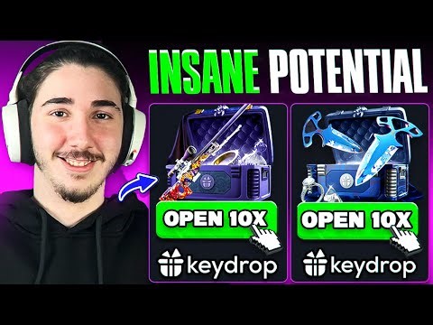 THIS CASE HAD INSANE POTENTIAL AND IT HIT!! (Keydrop Promo Code 2025)