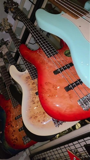 First Look: Brand New 2026 Bacchus Bass Guitars at Davis Guitar Music Centre Singapore