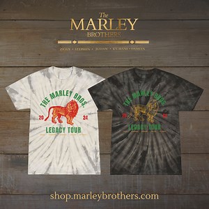 16K views · 333 reactions | NEW MERCH from the Marley Brothers #LEGACYTOUR now available in our new merch store! Shop now while supplies last ️ shop.marleybrothers.com | Stephen Marley | Facebook