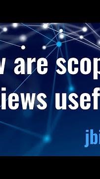 How are scoping reviews useful?