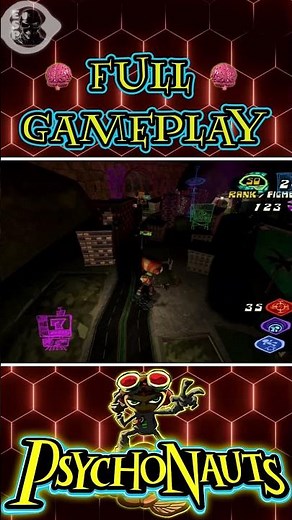 Psychonauts Full Gameplay 4K Promo III