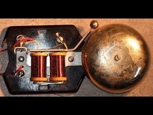 Construction and working of Calling bell: #callingbell #workingofcallingbell
