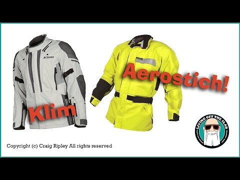Klim vs. Aerostich - Initial Impressions of My Darien Jacket