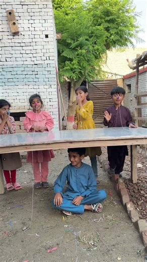 Kids String Pull Challenge Game🏆🔥😱 #shortvideo #funny