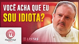 Que tal rever os momentos mais tensos de broncas dos jurados no MasterChef? Então vem conferir essa lista com cenas de fúria dos Chefs mais queridos da TV brasileira! #MasterChefBr | MasterChef Brasil