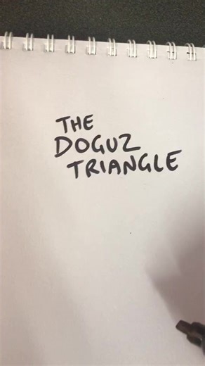 How to Draw an Impossible Triangle: Doguz Drawing Lesson