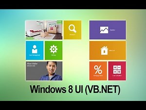 Metro UI - Windows 8 (VB.Net) Visual Studio & DevExpress