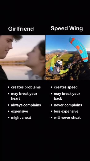 22K views · 501 reactions | Don’t make the wrong choice!‍♂️ . #speedflying #paragliding #funny #meme #adrenaline #motorcycle #skydiving #gopro #speed #funnymemes #relationshipmemes #funnyvideos #funny | Alex Amplatz | Facebook