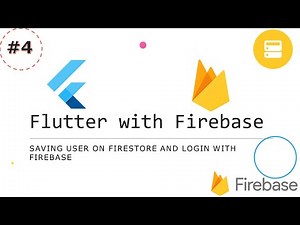 Saving User on firestore and Login with firebase flutter in hindi