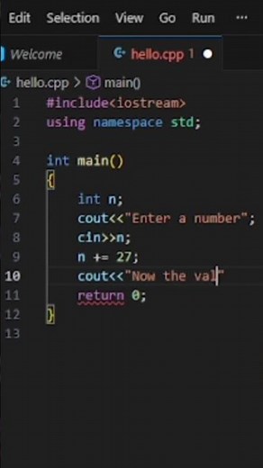 C++ Code #coding #programminglanguage #cpp #codeblocks