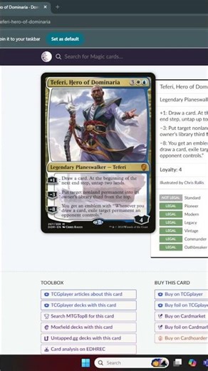 UW Control Key Cards in Pioneer | Teferi, Hero of Dominaria | #magicthegathering #mtgpioneer