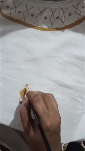 easy dress painting ideas# arts#