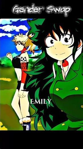 Gender Swap PT2#anime #myheroacademia #mha #deku #dabi #todoroki #bakugou #fyp #memes #shorts