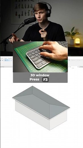 Hip Roof in 30 seconds
