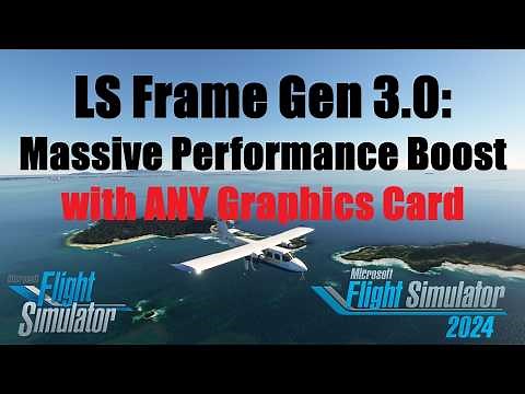 20x Frame Generation? With ANY Graphics Card? | Lossless Scaling Frame Generation | MSFS 2020