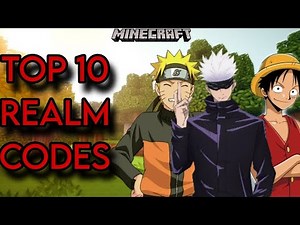 *NEW* TOP 10 BEST REALM CODES FOR MINECRAFT BEDROCK EDITION!