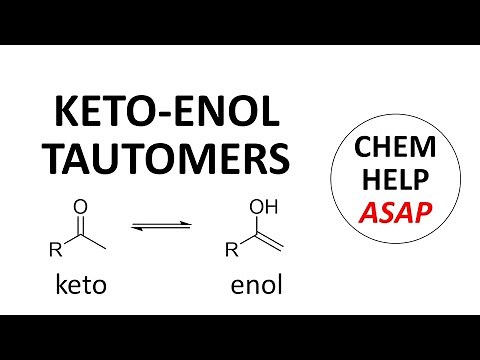 keto-enol tautomerization