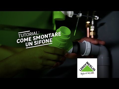 Come smontare il sifone di un lavandino | Leroy Merlin