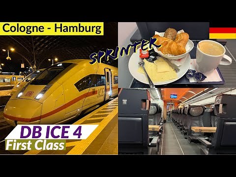 Germany's newest high-speed train: ICE 4 First Class | Cologne to Hamburg Trip Report